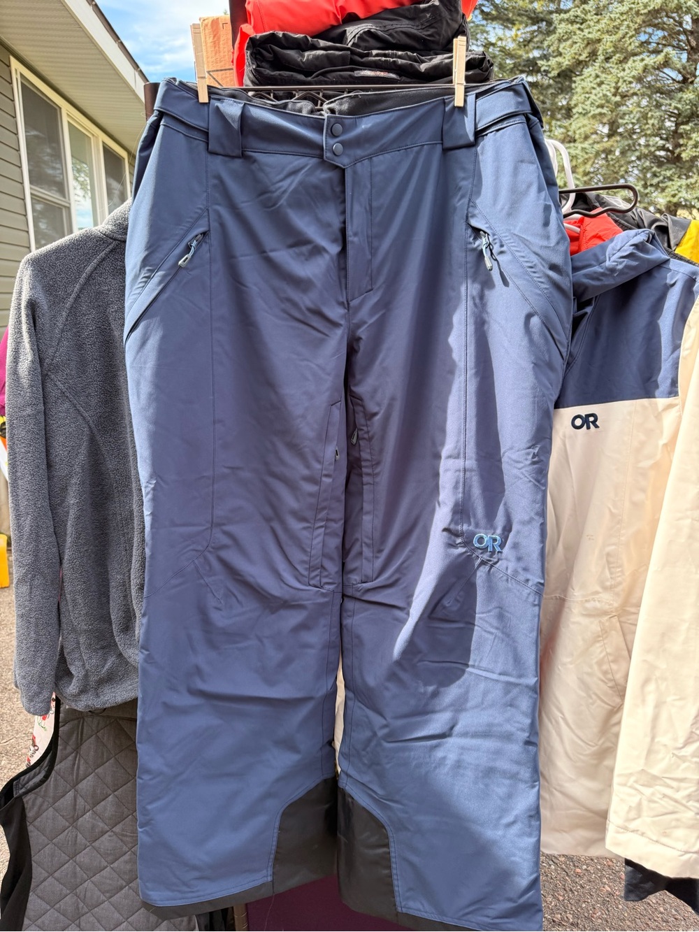Outdoor Research Navy Blue Women's Waterproof Ski Pants